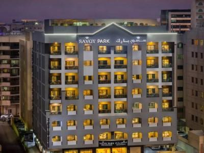 Savoy Park Hotel Apartments Dubai Eksteriør billede